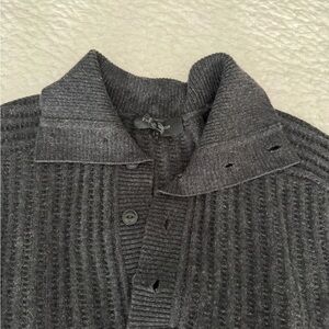 rag & bone Charcoal Cardigan Sweater